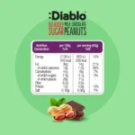 شکلات شیری با بادام‌زمینی بدون شکر افزوده 40 گرم - تصویر 6