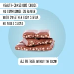 شکلات شیری با برنج ترد و استویا (75 گرم) - تصویر 6