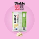 شکلات سفید دیابلو با استویا (75 گرم) - تصویر 2