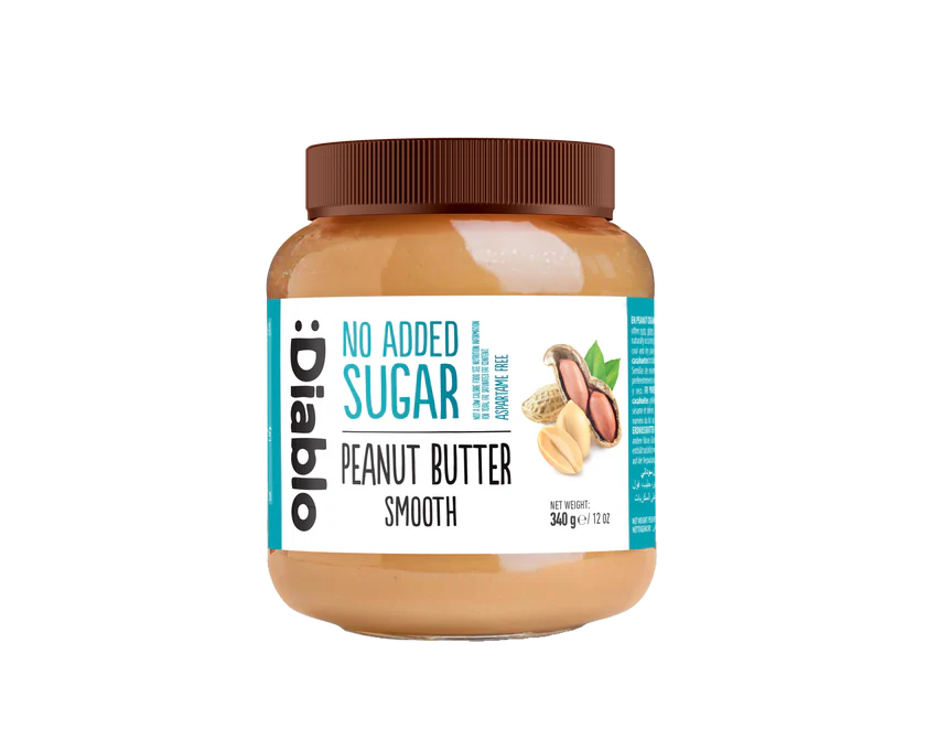 Peanutbuttersmooth_SPD-340-SPB-P12 کره بادامزمینی نرم (۳۴۰ گرم) - تصویر 1