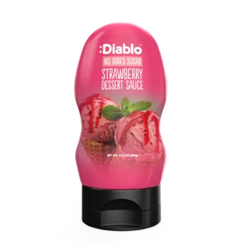 عکس سس دسر توت فرنگی دیابلو